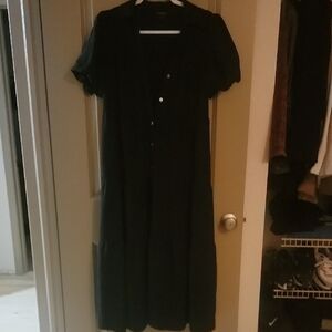 1. State Elegant Black Long Sleeve Dress